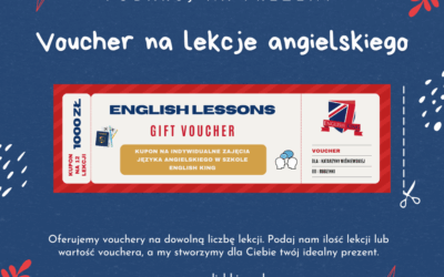 Voucher na lekcje języka angielskiego